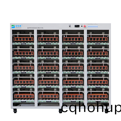 600位充電(dian)器(qi)半自動化氣(qi)動型老(lao)化(hua)車